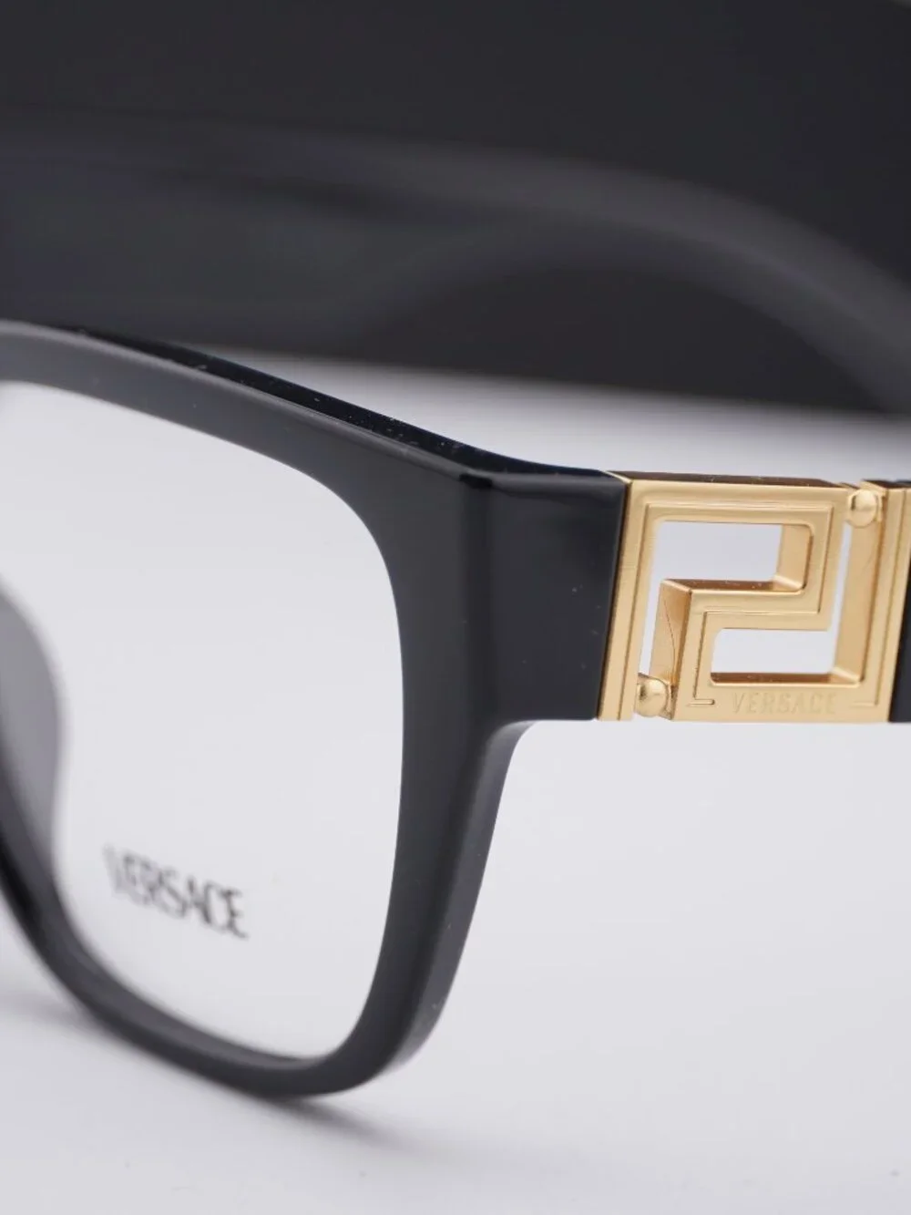 Versace VE3387U GB1 Square Eyeglasses 54mm – Black